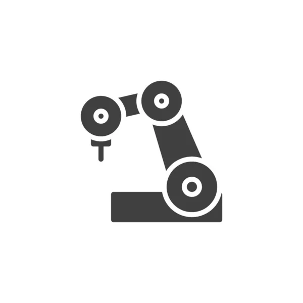 Automatización robot brazo vector icono — Archivo Imágenes Vectoriales