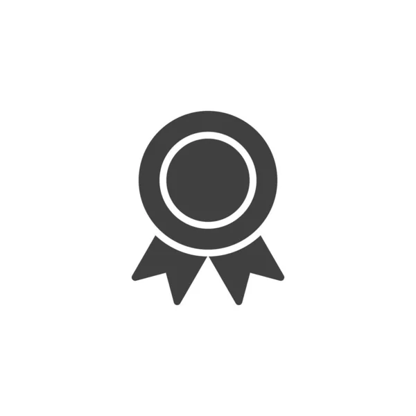 Prix médaille vecteur icône — Image vectorielle