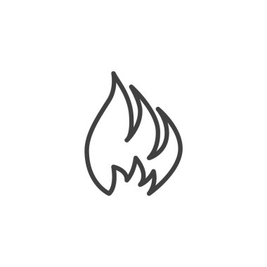 Ateş hattı simgesini ateşle