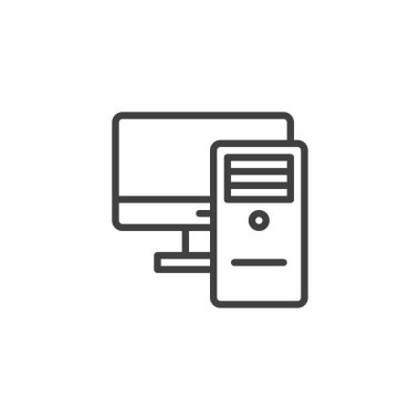 Workstation bilgisayar izleme satırı simgesi