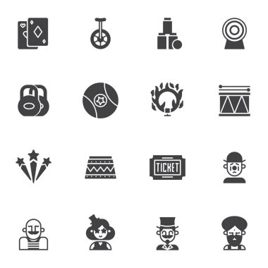 Sirk vektör simgelerini göster