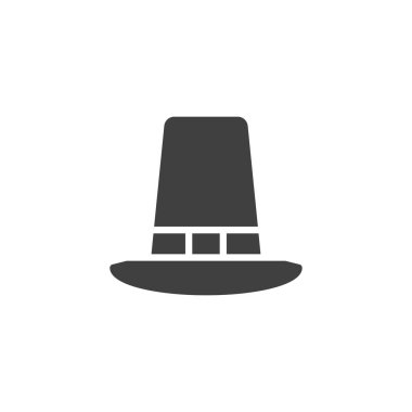 Hacı şapka vektör simgesi