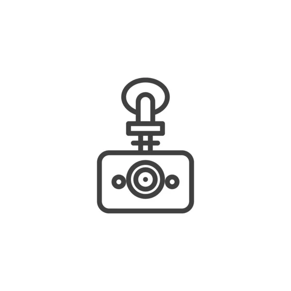 Dijital Dvr kamera hattı simgesi — Stok Vektör