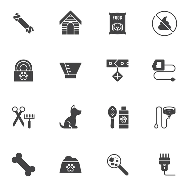 Pet Shop Vektor Icons gesetzt — Stockvektor