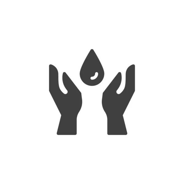 Handen wassen vector pictogram — Stockvector