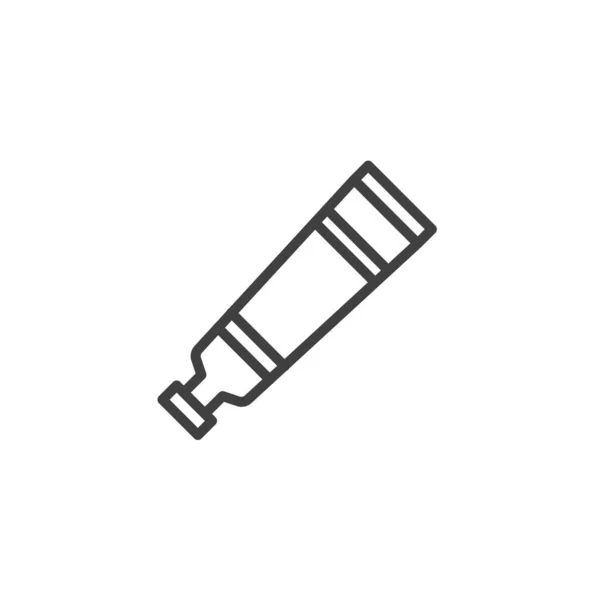 Ikona Linii Lakieru Liniowy Znak Stylu Dla Mobilnej Koncepcji Projektowania — Wektor stockowy