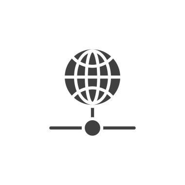 genel ağ bağlantı vektörü simgesi