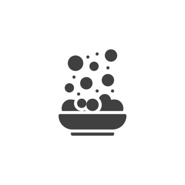 Sabun ve kabarcıklar vektör simgesi