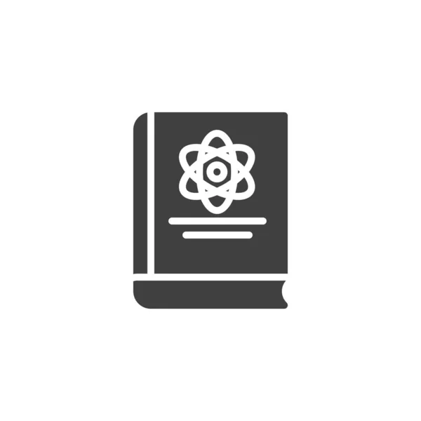 Chemistry science book vector icon — ストックベクタ