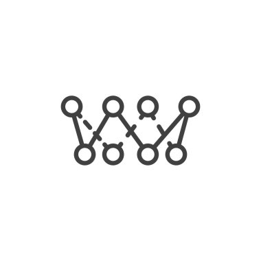 Monoklinik sülfür yapı ikonu