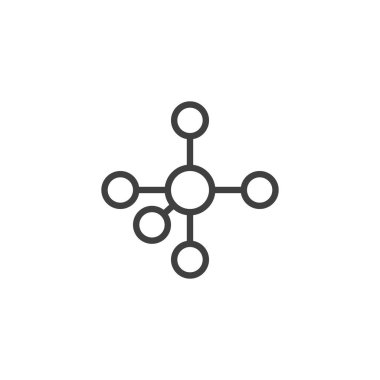 Trigonal bipiramidal yapı çizgisi simgesi