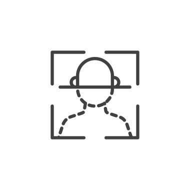 Yüz Tanımlama satırı simgesini göster