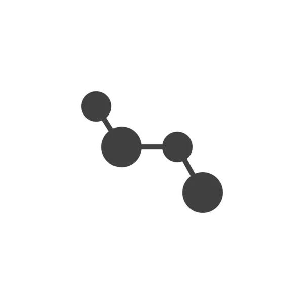 Moleküler geometri yapı vektörü simgesi — Stok Vektör