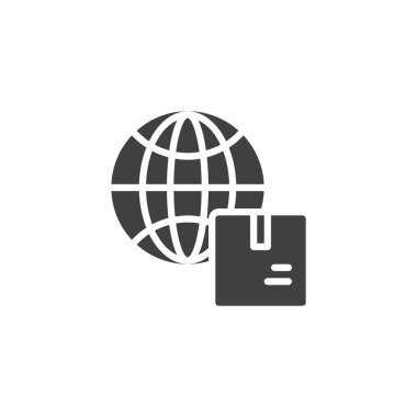 genel lojistik vektör simgesi