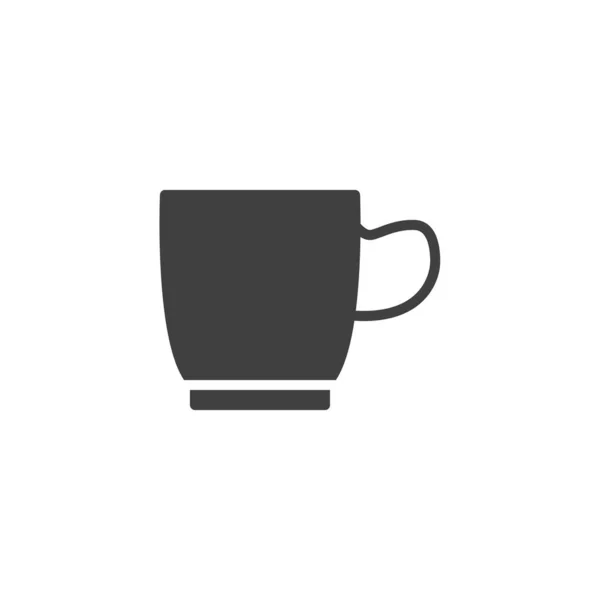 Café caneca vetor ícone —  Vetores de Stock
