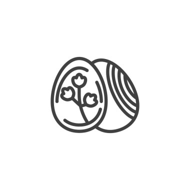 Paskalya yumurta satırı simgesi