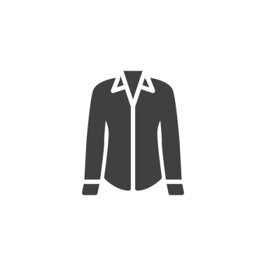 Kadın gömlek vektör simgesi