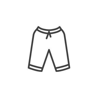 Bebek çocuk pantolon çizgisi simgesi
