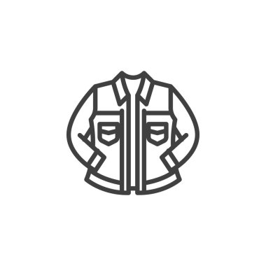 Kum ceketi, çamaşır ipi simgesi