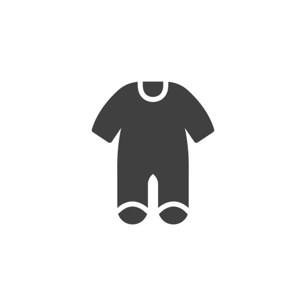 Vestiti per bambini icona vettoriale — Vettoriale Stock
