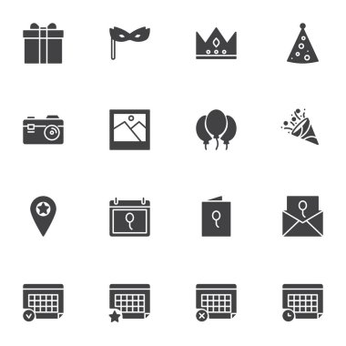 Mobil uygulama ve web tasarımı için doğrusal biçim simgeleri kümesi, basitçe vektör illüstrasyonuName     