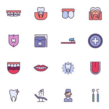 Mobil uygulama ve web tasarımı için doğrusal biçim simgeleri kümesi, basitçe vektör illüstrasyonuName     