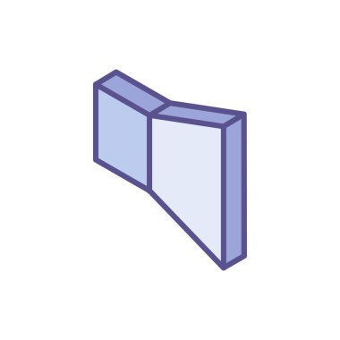 Megafon izometrik simgesi. Web tasarımı için hoparlör Isometric vektör çizimi. Terfi, yayın sembolü, logo illüstrasyonu