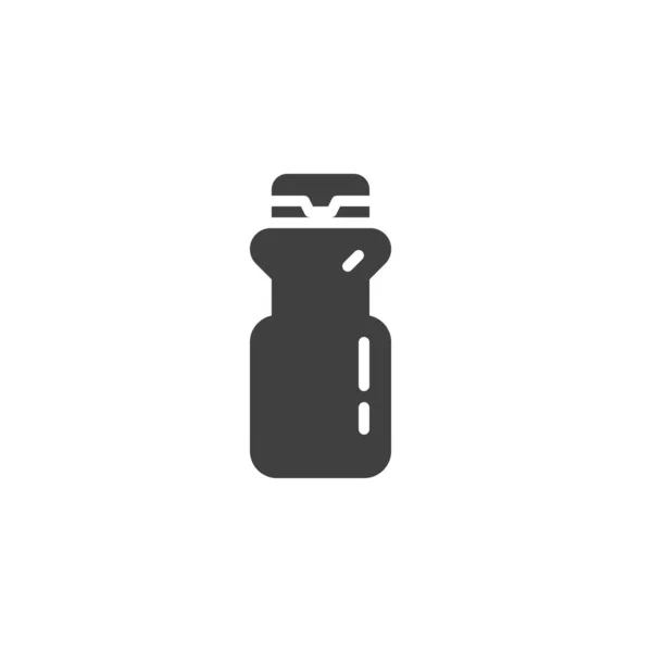 Ikona Wektora Butelki Wypełnione Płaski Znak Dla Koncepcji Mobilnej Projektowania — Wektor stockowy