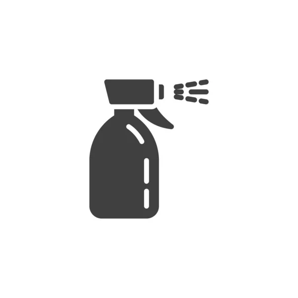 Desinfektionsmedel Sprayflaska Vektor Ikon Fylld Platt Skylt För Mobilt Koncept — Stock vektor