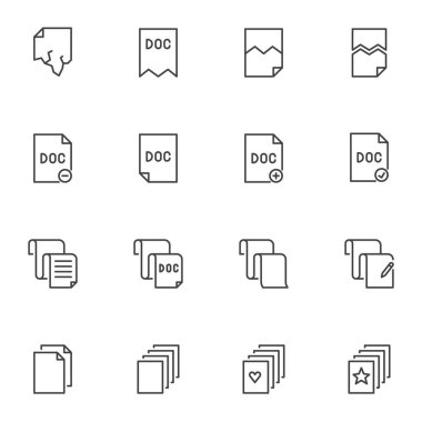 Belge dosyaları satır simgeleri ayarlandı