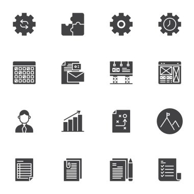 Yeni başlangıç vektör simgeleri ayarlandı