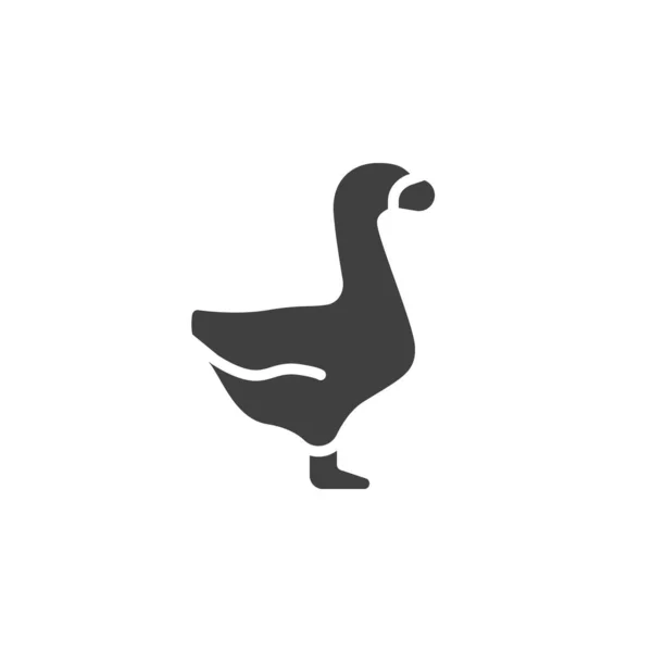 Ikone Der Gänsefarm Tierlinie Lineares Stilschild Für Mobiles Konzept Und — Stockvektor
