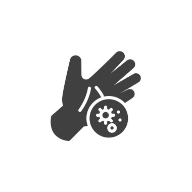 Ellerinizi vektör simgesini yıkayın