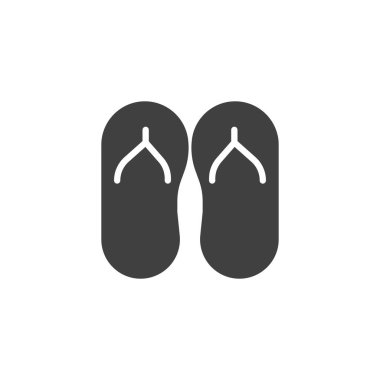 flip flops vektör simgesi
