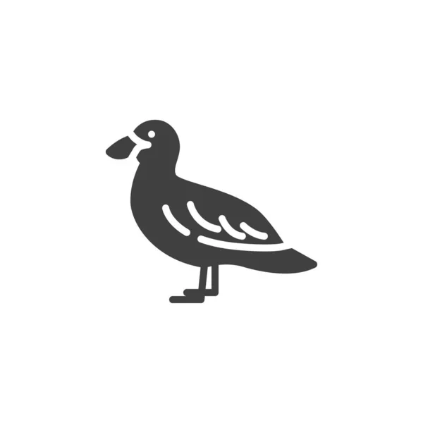 Mar icono de vector de gaviota — Vector de stock