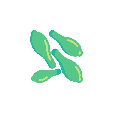 Botulizm bakteri yassı simgesi