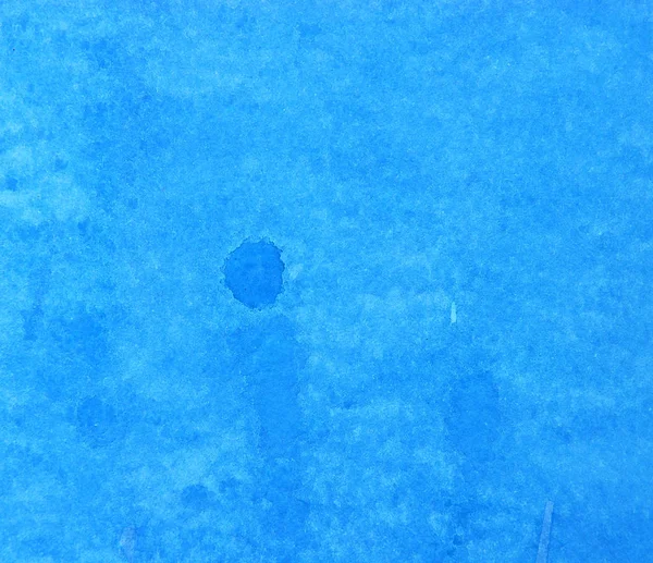 Leke ile mavi suluboya doku — Stok fotoğraf