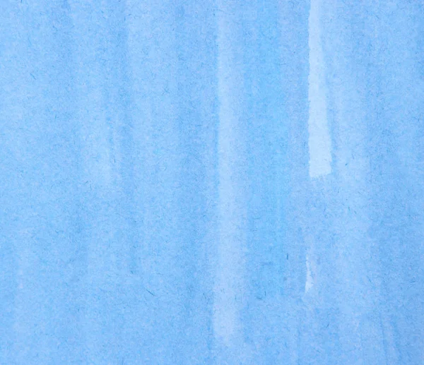 Світло-блакитна текстура з акварельними смугами — стокове фото