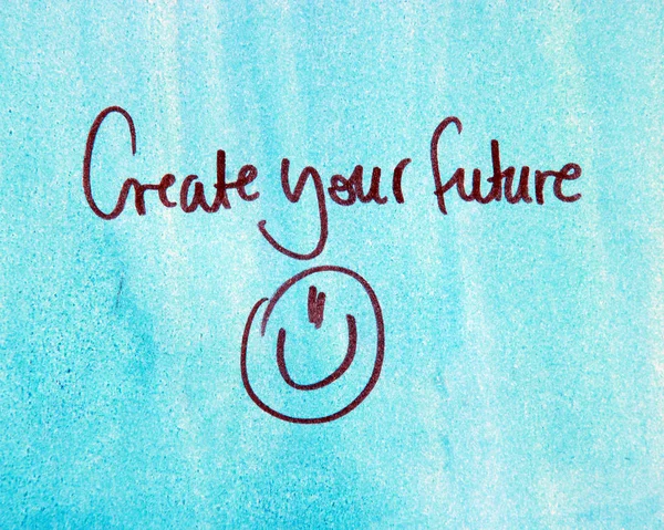 Vytvoření vaše budoucnost — Stock fotografie