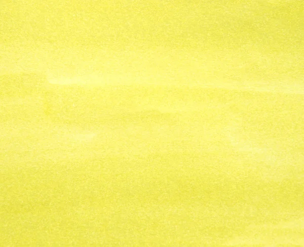 Žlutá akvarel papír — Stock fotografie