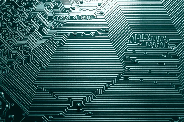 Circuit Board Elektronische Computer Hardware Technologie Componenten Moederbord Digitale Wetenschap — Stockfoto