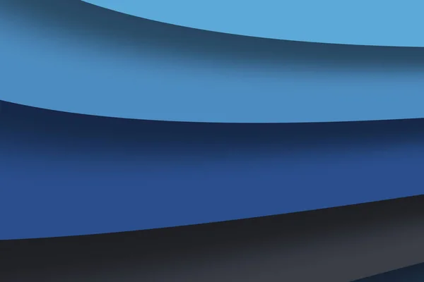 Capa Papel Ondas Azules Superpone Espacio Para Diseño Fondo Texto — Foto de Stock