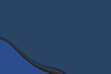 Kartvizitler, posterler ve el ilanları için koyu mavi katmanlar