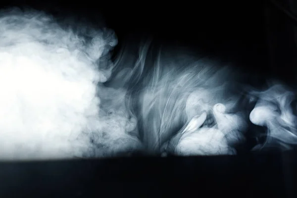 Raggio Luce Con Fumi Fendinebbia Sul Palco Apparecchiature Luce Scena — Foto Stock