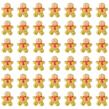 Zencefilli kurabiye adam arka planda, Noel kavramı