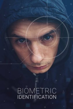 Biyometrik doğrulama adam yüz tanıma