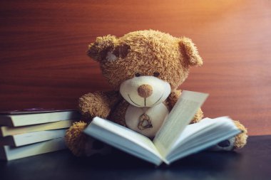 ilginç bir kitap okuma tanzim. Bebek öğrenme kavramı