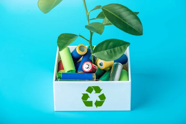 Toprak çevre ve piller için toksik uygun bertaraf. İçin zararlı maddelerin geri dönüşüm ekolojik