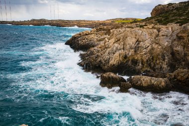 Kışın Kıbrıs kıyıları