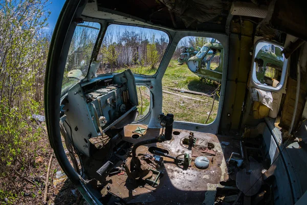 Cemitério Aeronaves Militares Leste Ucrânia — Fotografia de Stock